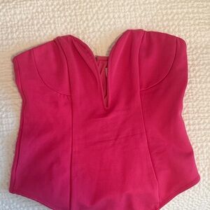 Superdown Pink Bodysuit